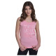 Target Γυναικεία αμάνικη μπλούζα Sleeveless Top Single Jersey "Mind"